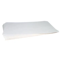 Greaseproof Paper Sheets Large - White, 480mm x 750mm