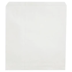 Greaseproof Paper Bags #3 - White, 185mm x 220mm
