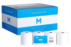 Thermal Paper Roll - White - 80 x 80