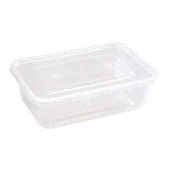 650ml PP Clear Container with Lid