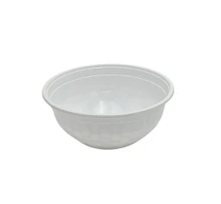 Plastic Noodle Bowl with Lids - White 32oz