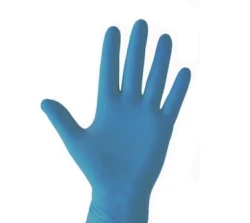 Nitrile Blue Gloves - Large