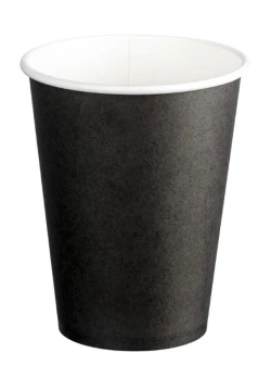 Single Wall Paper Cups Black - 12oz